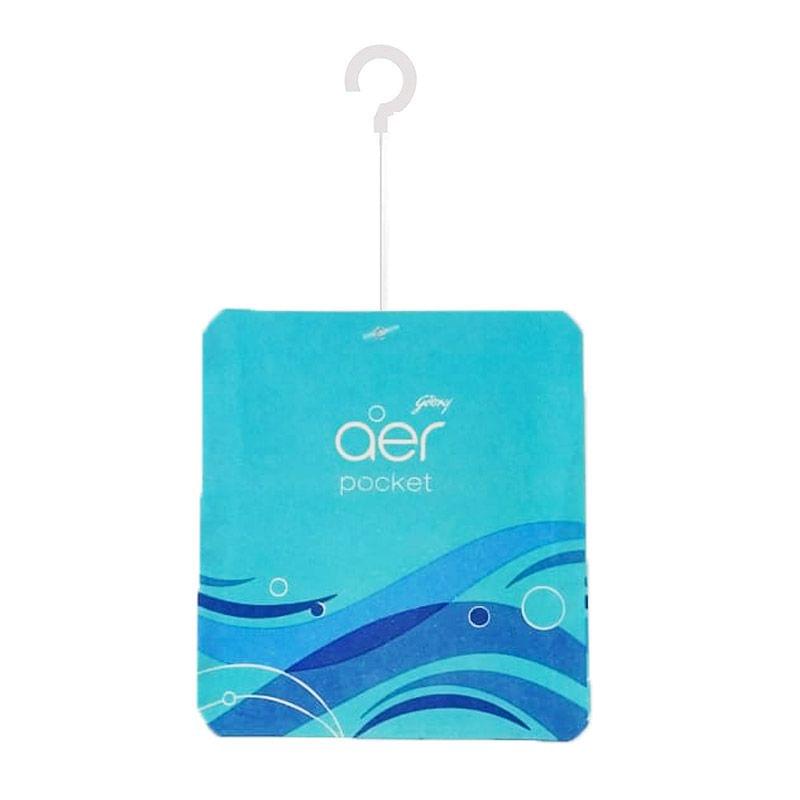 Godrej Aer Pocket Bathroom Fragrances Cool Surf Blue