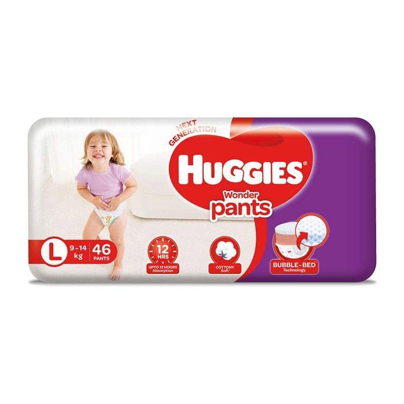 Huggies Wonder Pants Baby Diapers (L)
