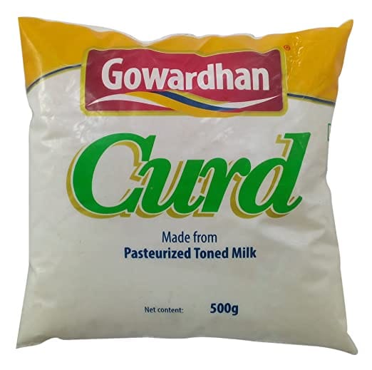 Gowardhan Fresh Curd Pouch 500 gm