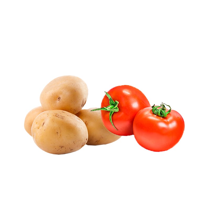 2Kg Combo (Tomato 1 Kg + Potato 1 Kg)