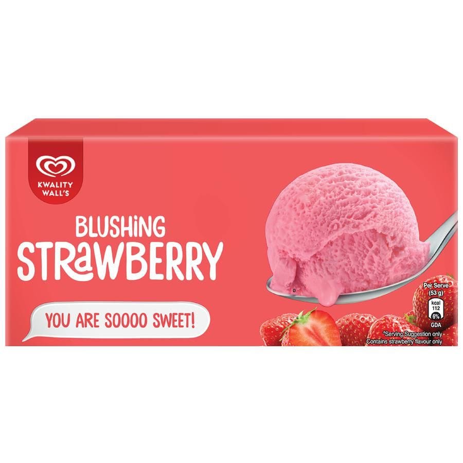 kwality wall's Blushing Strawberry