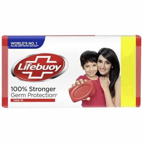Lifebuoy 100% Stronger World's No.1 Total 10 Soap