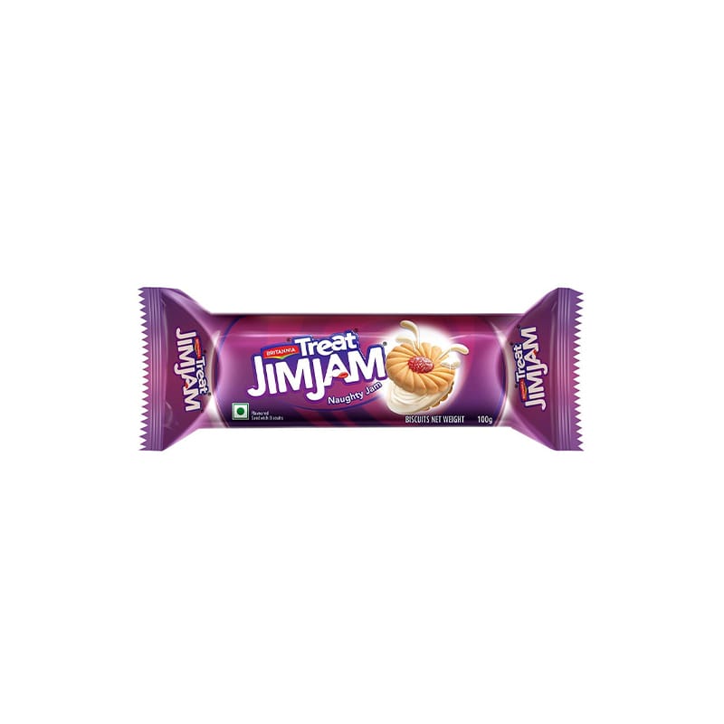 Britannia Jim jam Naughty Jam Biscuit