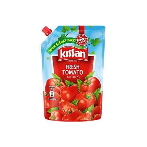 Kissan Fresh Tomato Ketchup Pouch