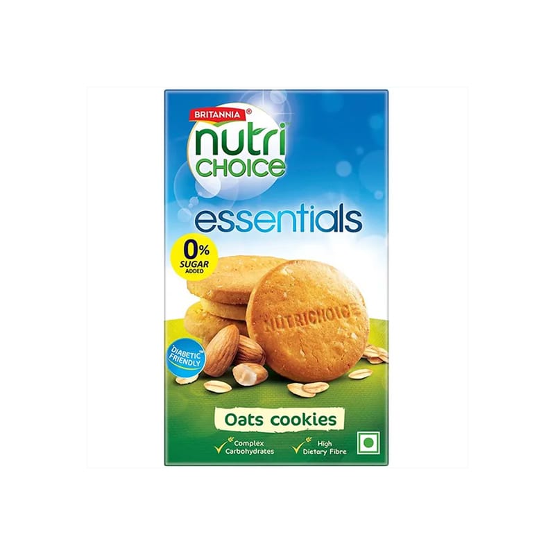 Britannia Nutri Choice Essentials Oats Cookies