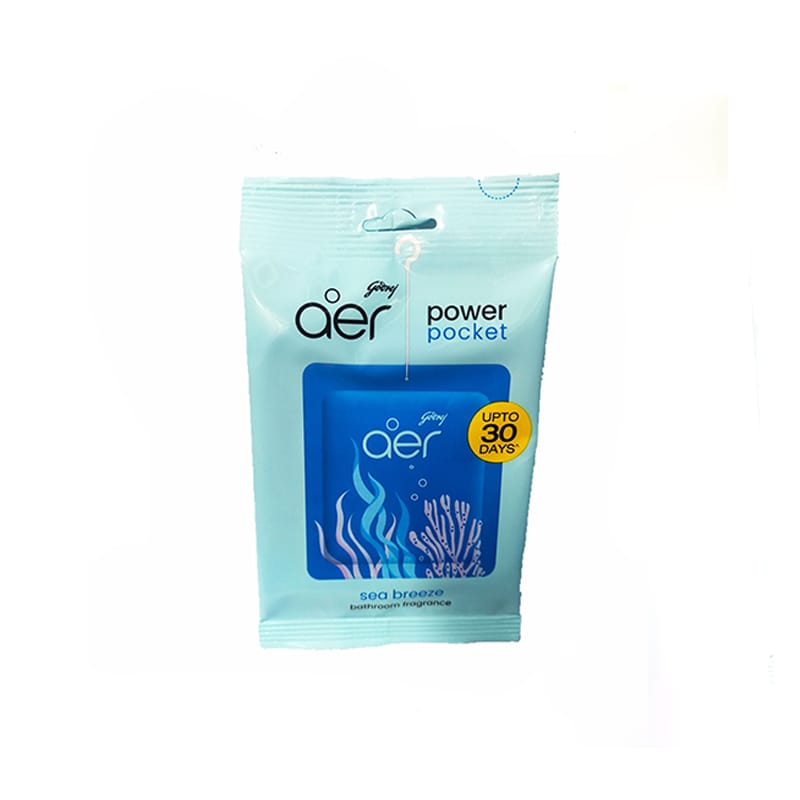Godrej Aer Power Pocket Sea Breeze Bathroom Fragrance
