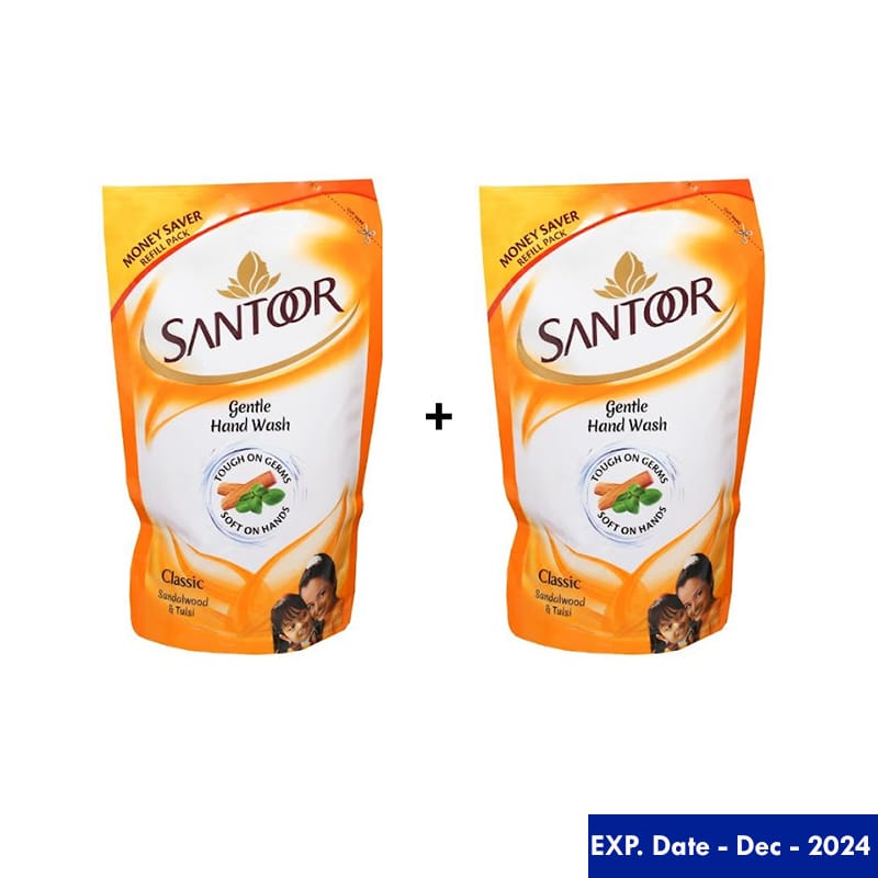 Santoor Gentle Classic Hand Wash