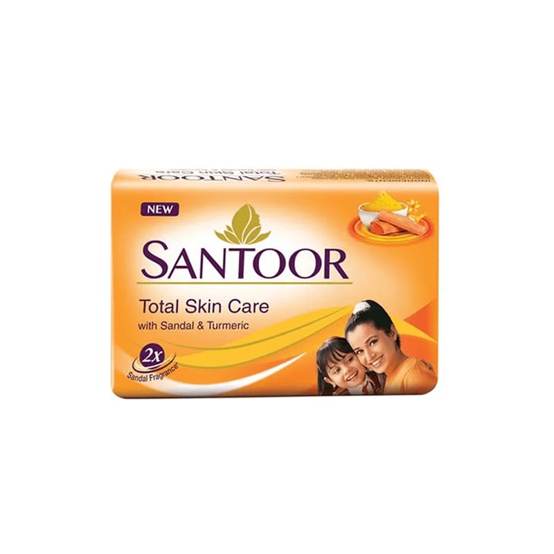 Santoor Skin Moisturising Sandal & Turmeric Soap