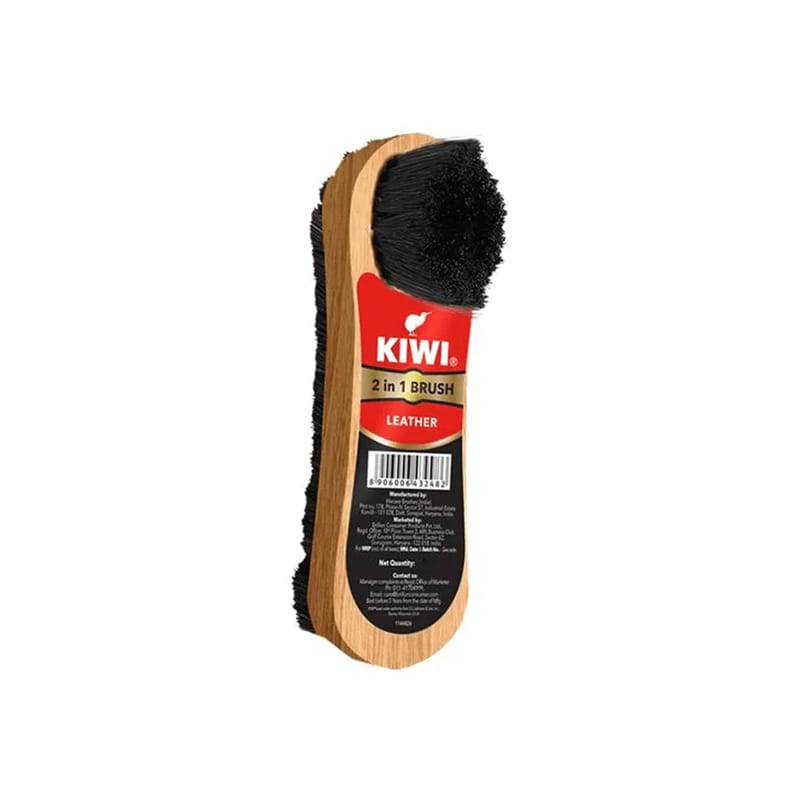 Kiwi 2 In 1 Brush Leather