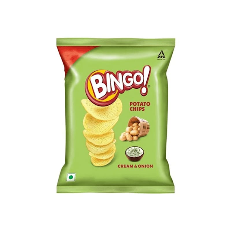 Bingo Potato Chips Cream & Onion