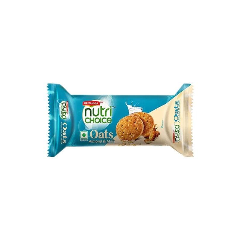 Britannia Nutri Choice Oats Milk & Almond Cookies