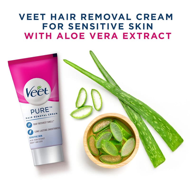 Veet Pure Hair Removal Cream Sensitive Cream