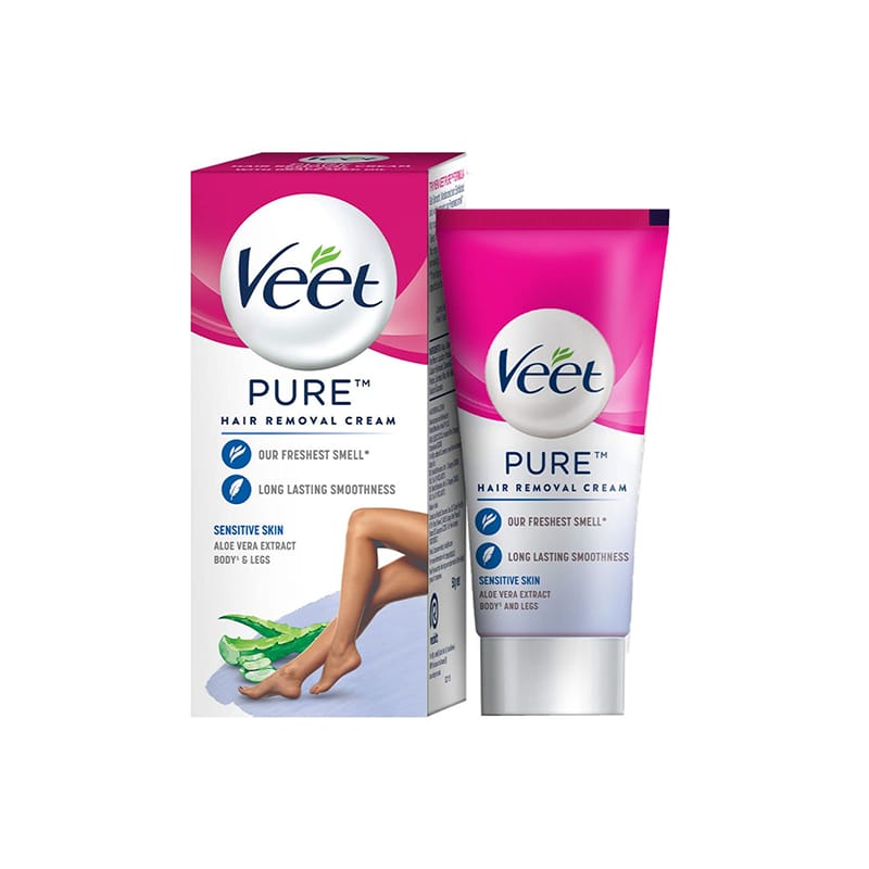 Veet Pure Hair Removal Cream Dry Skin