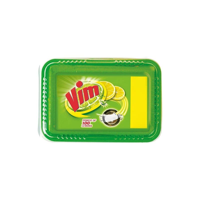 Vim Dishwash Bar Lemon Free Scrubber