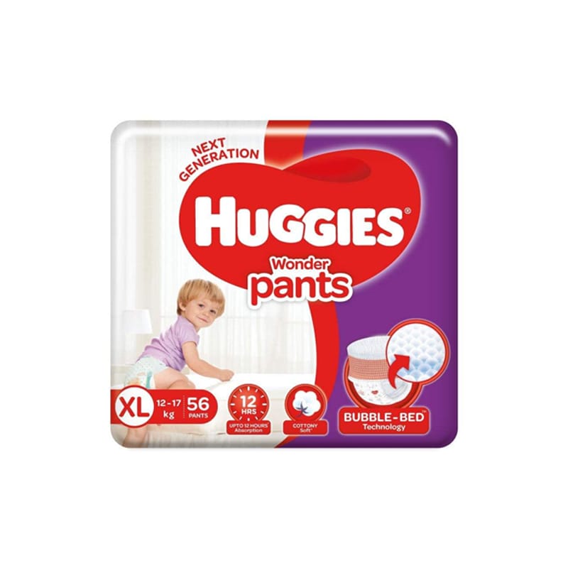 Huggies Wonder Pants Baby Diapers Extra Large