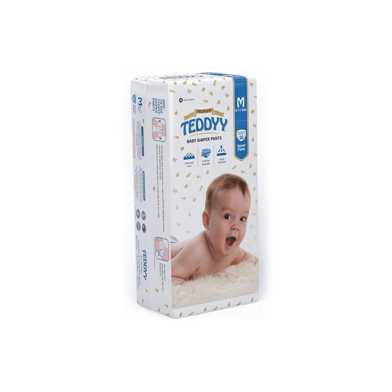 Teddy Premium Baby Diaper Pants (Size M)