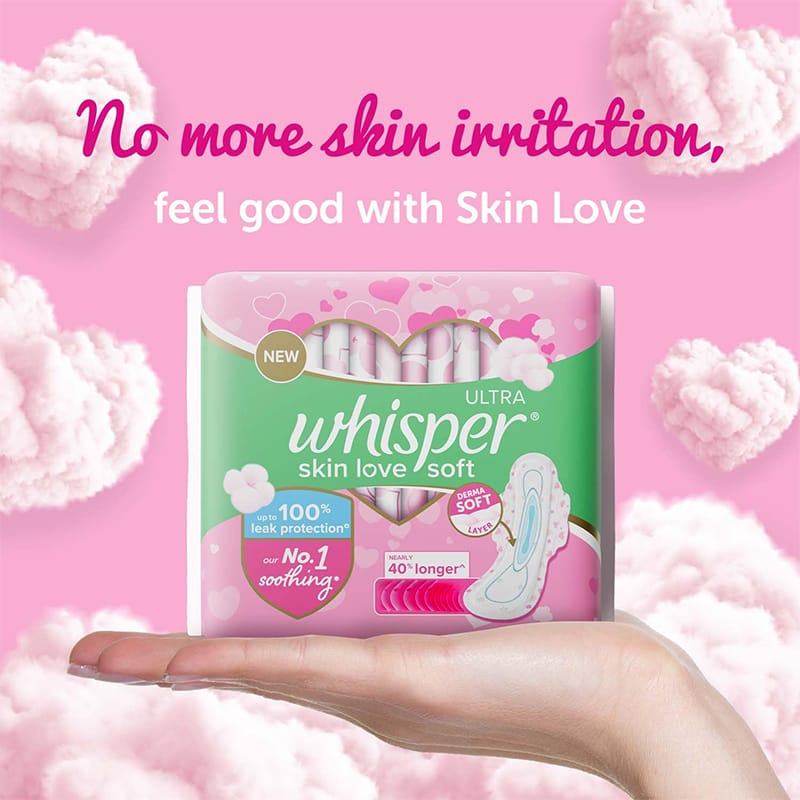 Whisper Ultra Skin Love Soft Xl