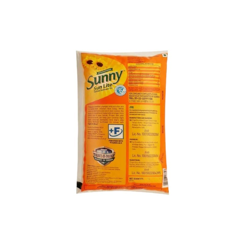 Sunny Sunlite Refined Sunflower Oil