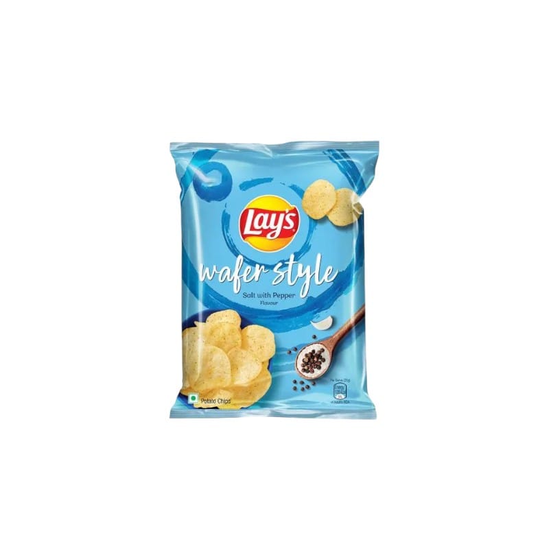 Lay's Wafer Style Salt With Pepper